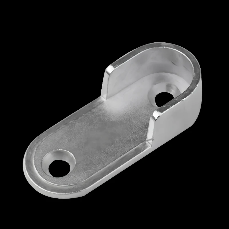 2/4/8 szt. Szafa ubrania rurki wsparcie szafa pręt słup wspornik końcowy uchwyt pogrubiający sprzęt do szafki akcesoria meblowe 16 #