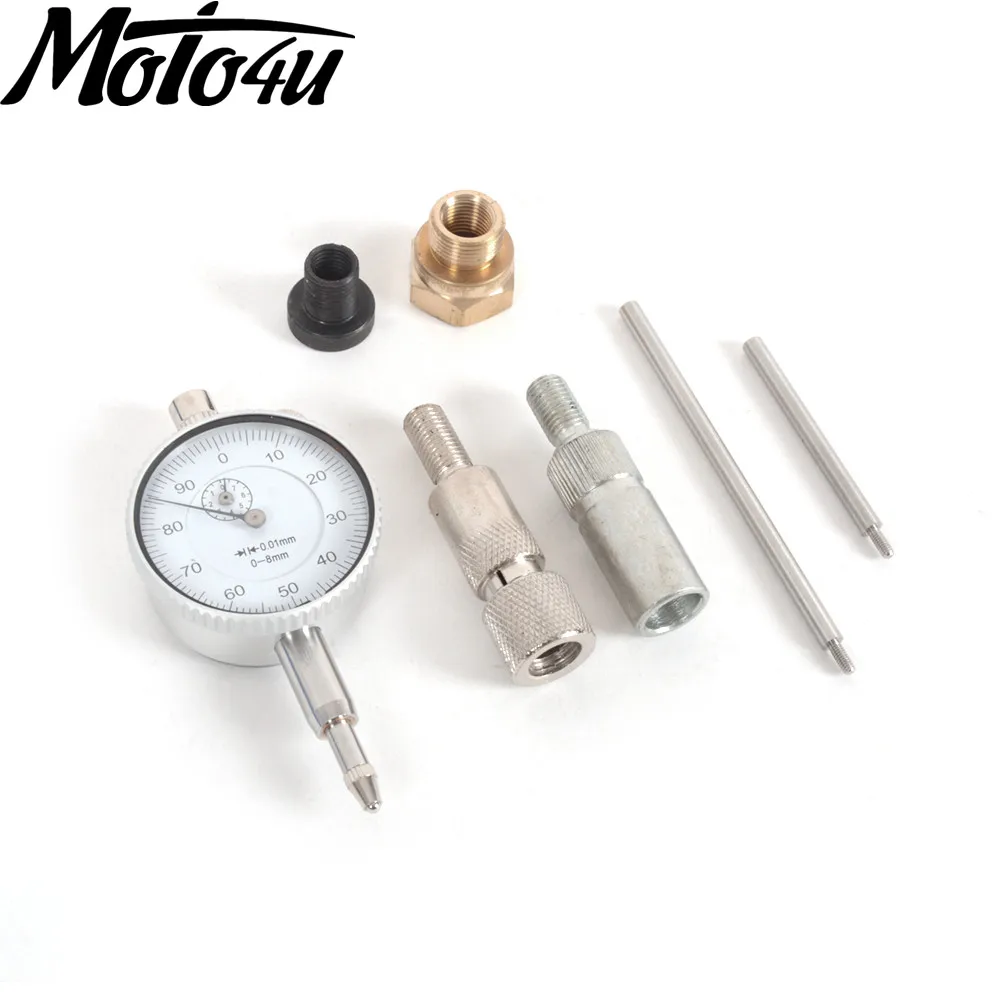 

TDC Dial Test Indicator Ignition Gauge Adjusting For Motorcycle Motor Bikes Metric Motorbike Tool adapters