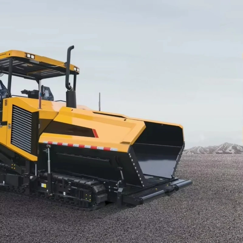 P80C-8H Asphalt Paver, 8m Paving Width, 800T/h High Productivity, Fully Hydraulic Road Construction Machinery