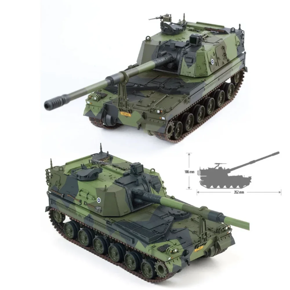 Academy  Self-Propelled Howitzer 1/35 13519 K9FIN Moukari 155mm Assemble Model Kit