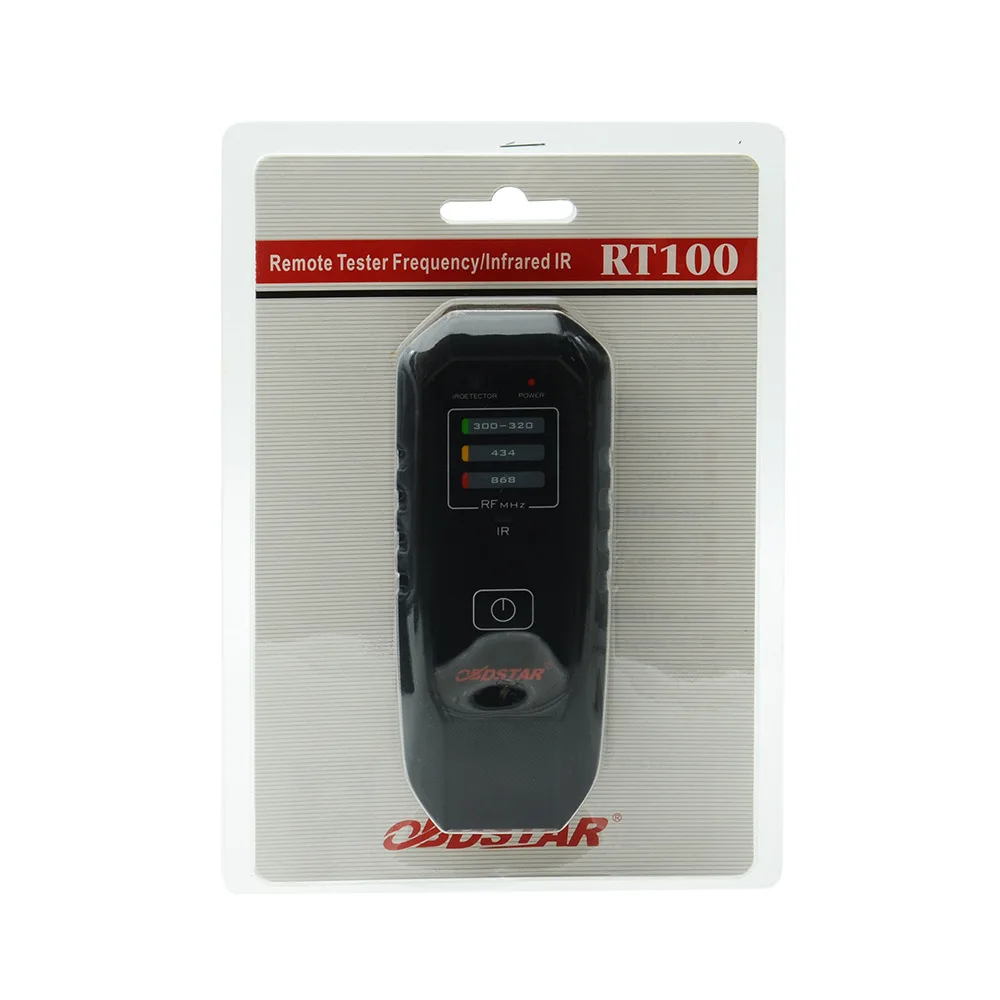 OBDSTAR RT100 Remote Tester Frequency/Infrared For 300Mhz-320Mhz/434Mhz/868Mhz Portable Design Easy Operation Car Remote