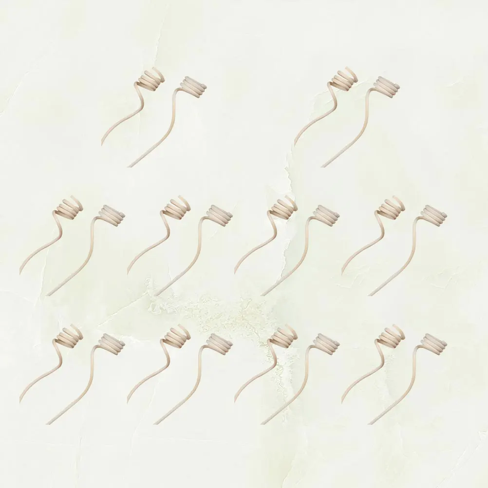 

20Pcs Aroma Diffuser Reed Sticks Natural Spiral Head Rattan 2Mm 25Cm Essential Oil Diffuser Replacement for Home Office Decor