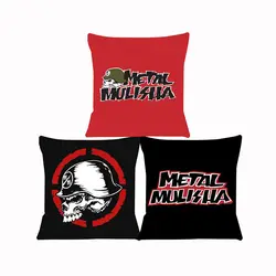 Cushion Cover for Sofa Metal Mulisha Pillow Case Cover Seat Car Throw Pillowcase 45X45cm For Home Decorative SJ-573