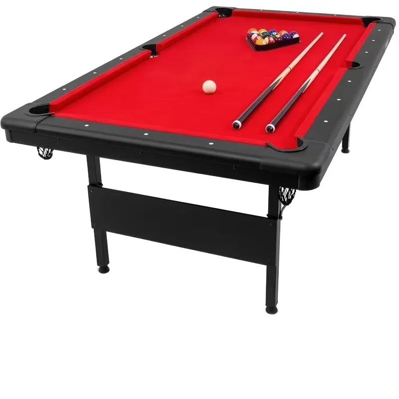 

6ft Portable Foldable Billiard Table for Home Indoor Use