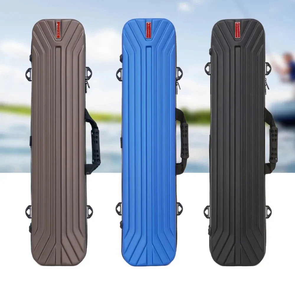 

70cm 80cm 90cm 100cm 125cm Portable ABS Fishing Rod Bag Waterproof Fishing Hard Case Rod Cove Wear-resistant Fishing Bag