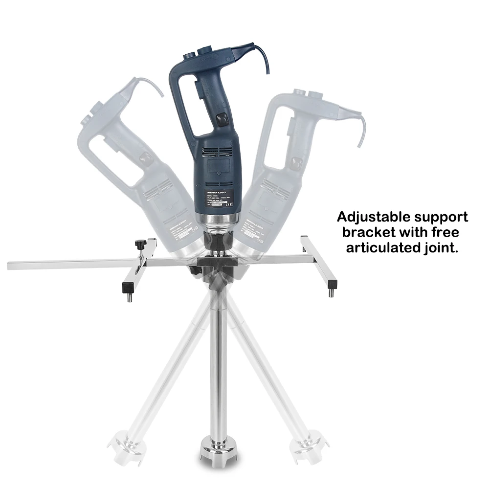 ITOP wspornik pomocniczy do blendera zanurzeniowego energooszczędna podpora regulowana rama pasująca do różnych pojemników akcesoria