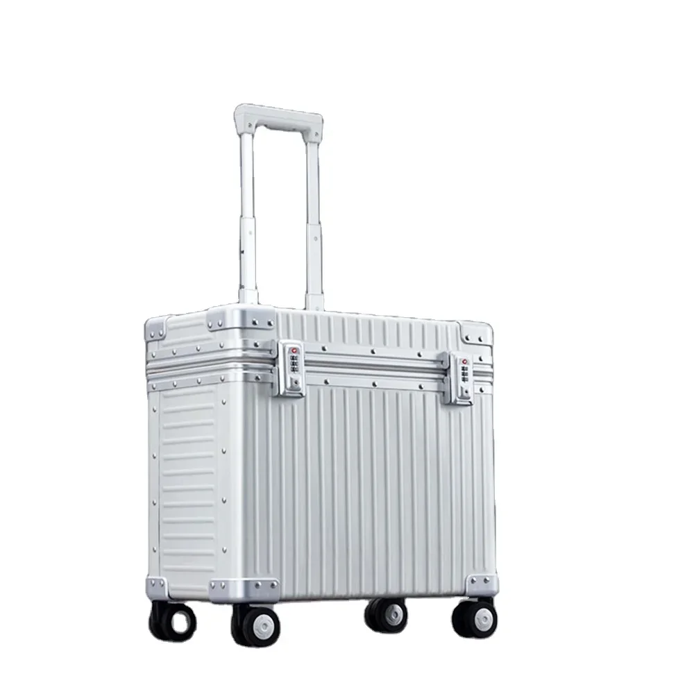 438x268x373mm OEM/ODM Light Hard Aluminum Purified Water Equipment Tool Suitcase with Wheels Aluminum Flight Box