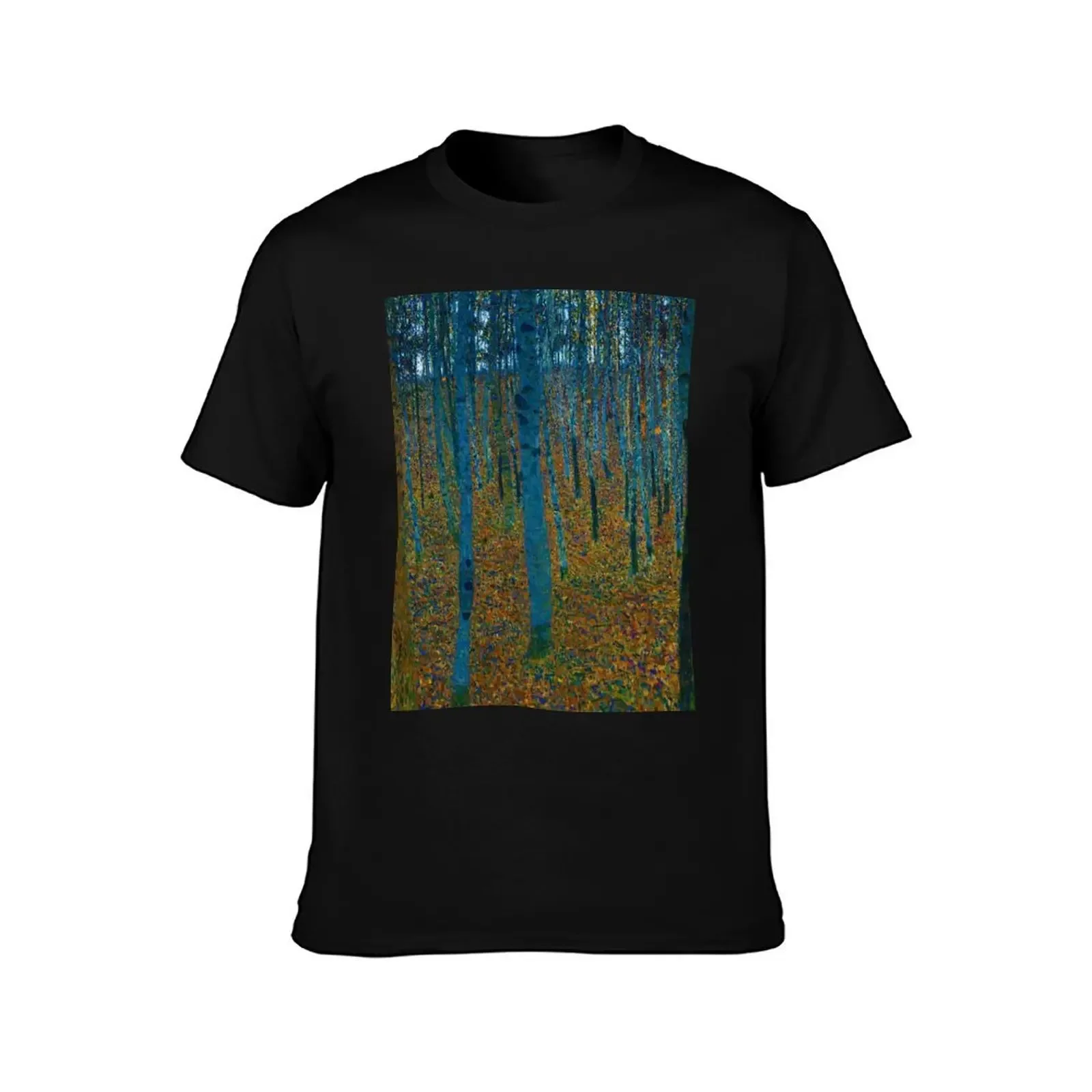 Gustav Klimt Beech Grove I T-Shirt anime clothes sublime heavyweights designer t shirt men