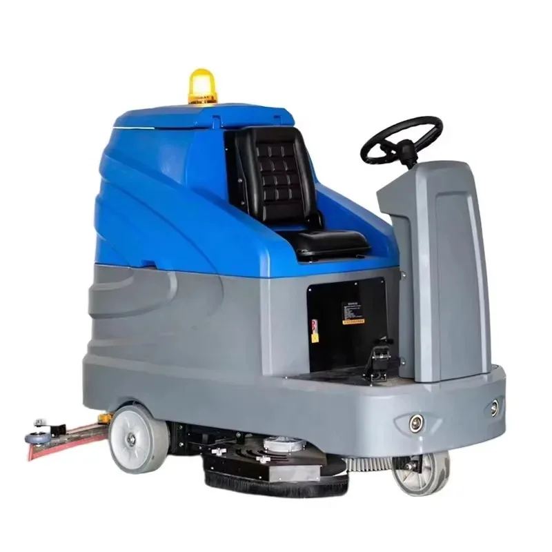 Supermarket Cleaning Double Brush Floor Washing Machine Double Brush Floor Scrubber Mini Double Brush Industrial Floor Cleaner