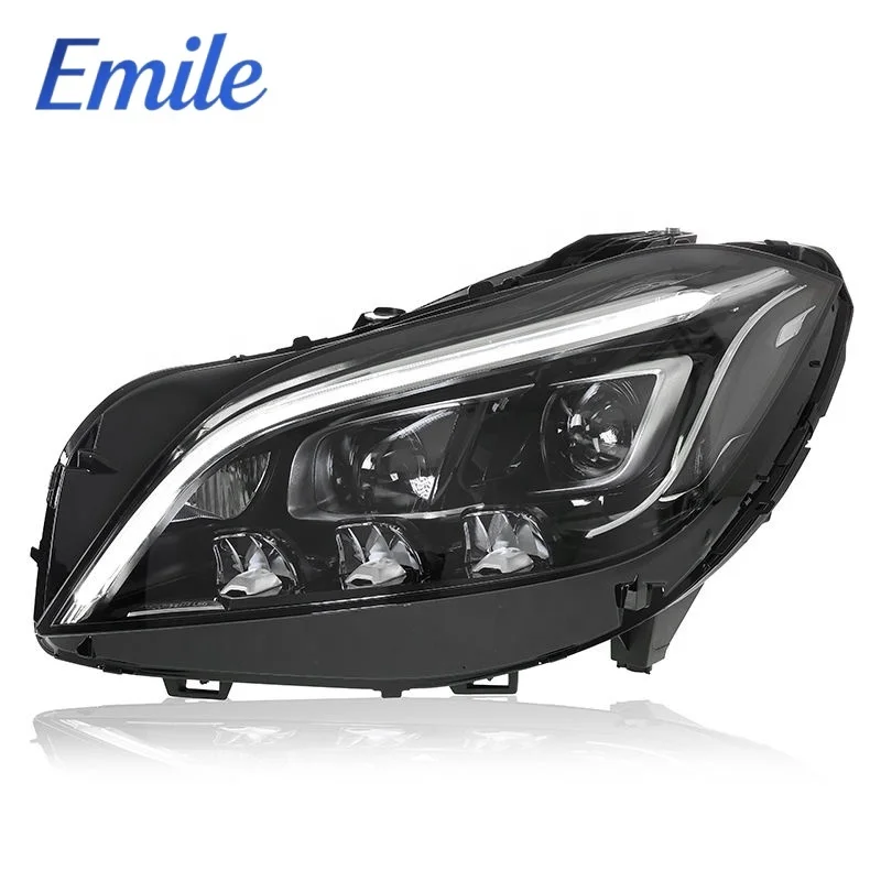 For  Cls W218 LED Headlight 2015 2016 2017 2018 High-end Matrix Car Lights 550 350 400 500 A2188203959 A2188204059