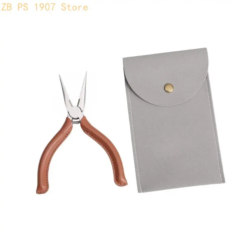 Jewelry Repair Pliers with Covered Handles for Wire and Beading 55KA