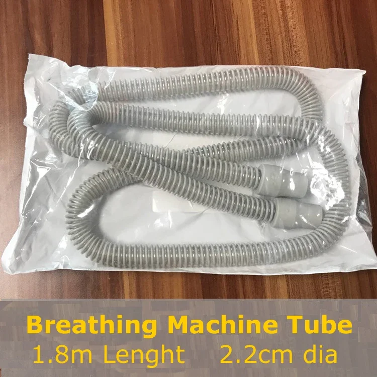 High Quality CPAP Pipeline Ventilator Accessories 90cm 180cm Tubing Humidifier Threaded Pipe