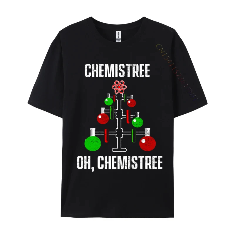 Oh Chemist Tree Chemistree Pun Science Chemistry Xmas T-Shirt Brand New Tops Shirtscotton Tee Shirts Funny Lucky Tee