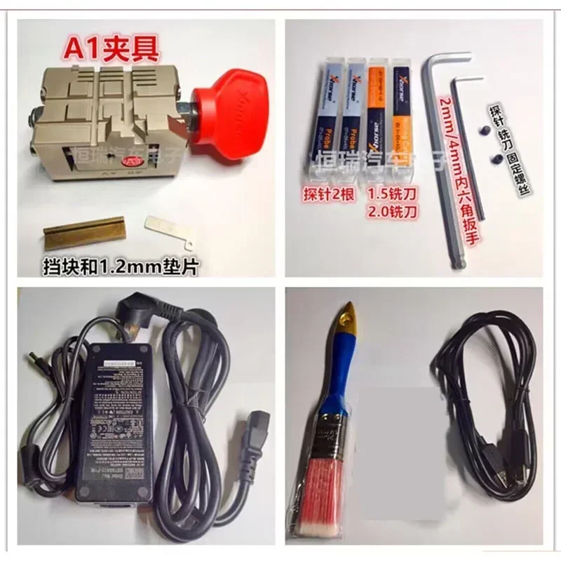 XA-006 휴대용 자동 팬더 CNC 키 절단기, VVDI 키 기계, USB2.0 인터페이스, 블루투스 연결 전화 앱, 12V, 80W