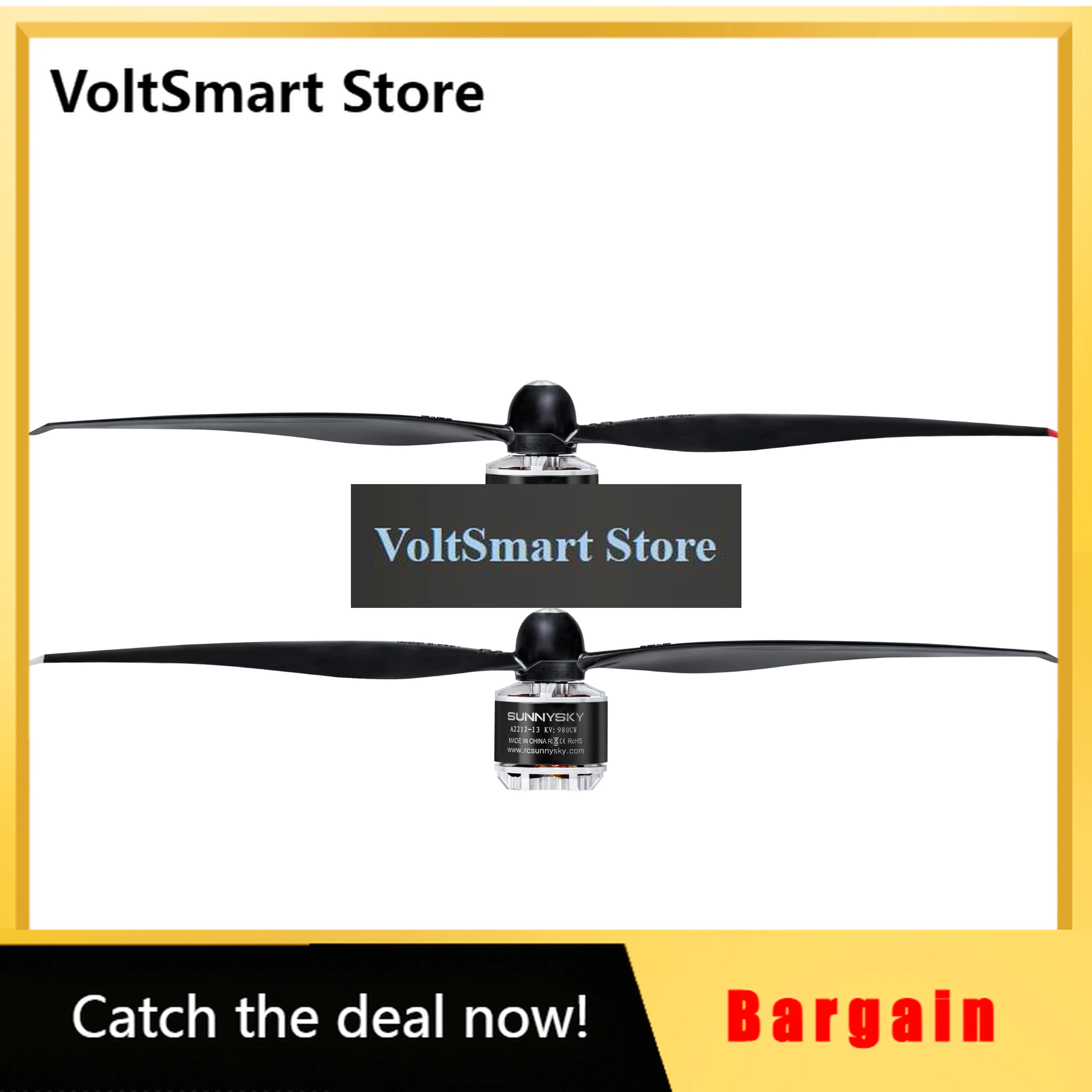 VoltSSUNNYSKY A2212 980KV CW/CCW Brushless Motor – High Cost-Effective RC Drone Replacement Part