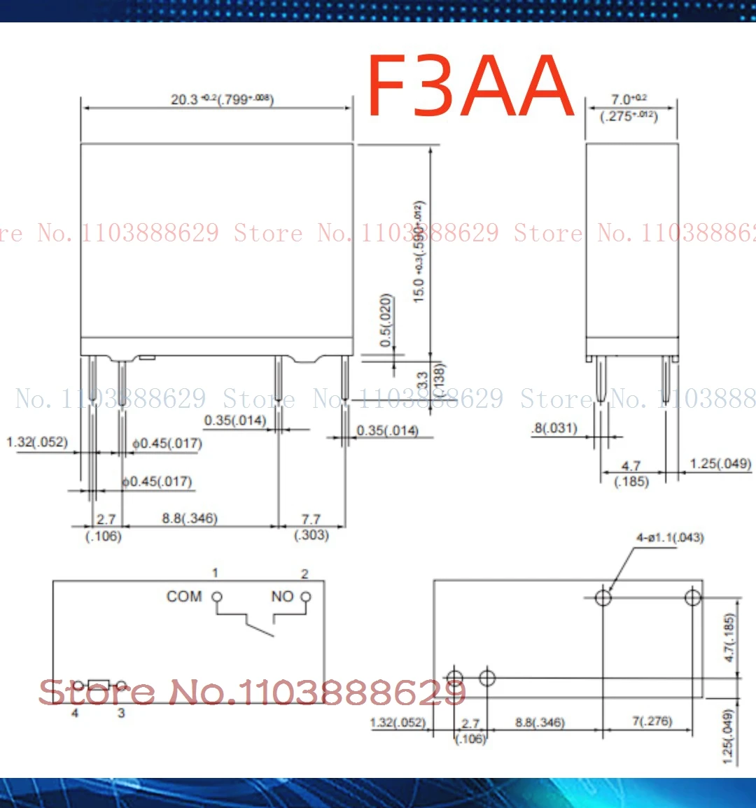 F3AA005E F3AA012E F3AA024E 5V/12V/24V-3A/5A