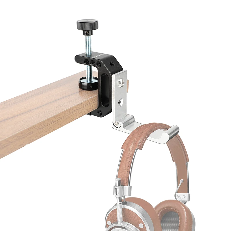 مشبك HDRig Super C مع خطاف تعليق على الحائط قابل للطي شديد التحمل، محمول، لتخزين الأدوات، مع نقاط تركيب 1/4 بوصة و3/8 بوصة