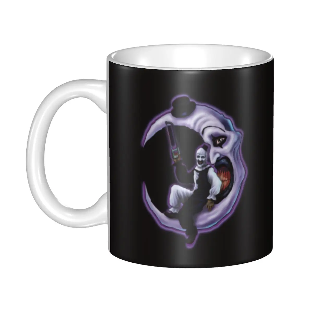 

Personalized Terrifiers Movie Horror Art Slasher Halloween Mugs DIY Ceramic Tea Milk Coffee Cup