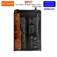 2024 years Brand New  BP47 4500mAh  For Xiaomi  Mi Redmi Note 11 Pro Note11+ Note 11 Plus  Phone Replacement Batteries