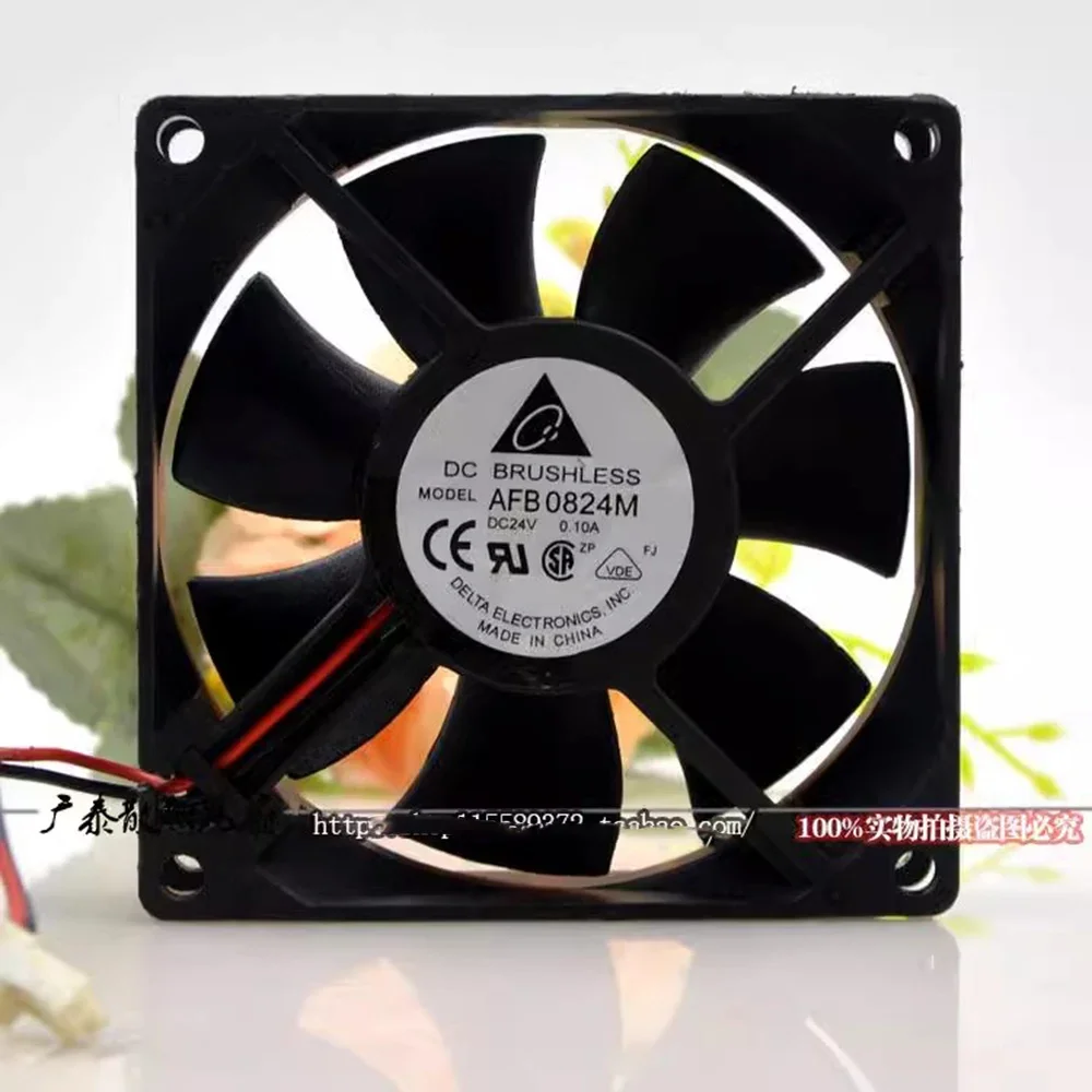 

AFB0824M 24V 0.10A FOR delta inverter converter cooling fan 8025 80mm