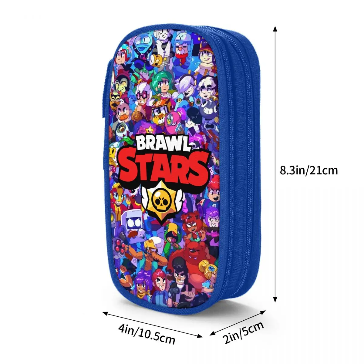 Brawlled-estuches de lápices para juegos, portalápices de moda, bolsa de gran capacidad para niñas y niños, regalo de oficina