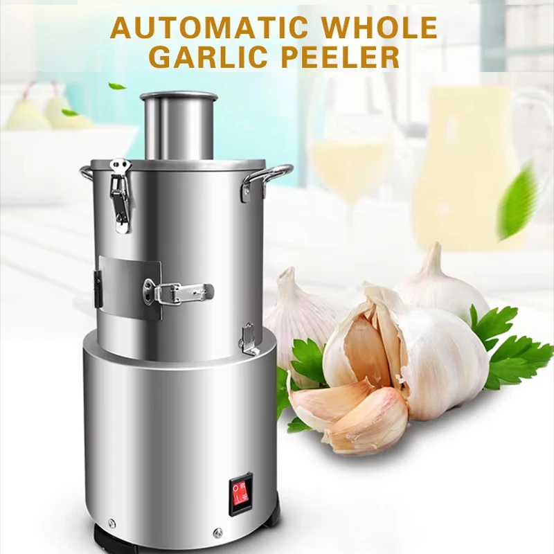 

PBOBP Tabletop Mini Garlic Peeling Machine Equipment Garlic Husk Remover Automatic Garlic Peeler Garlic Clove Skin Remover