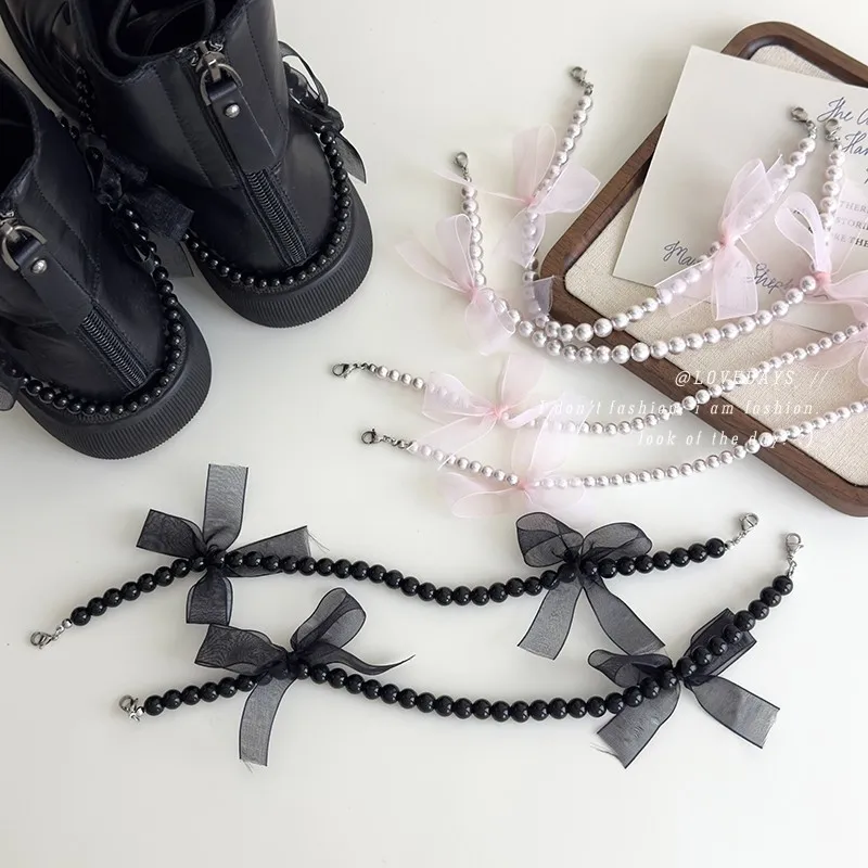 hebillas-de-encaje-con-lazo-y-perlas-para-zapatos-cadena-para-el-talon-accesorios-elegantes-y-removibles-para-zapatos-piezas-decorativas-de-moda