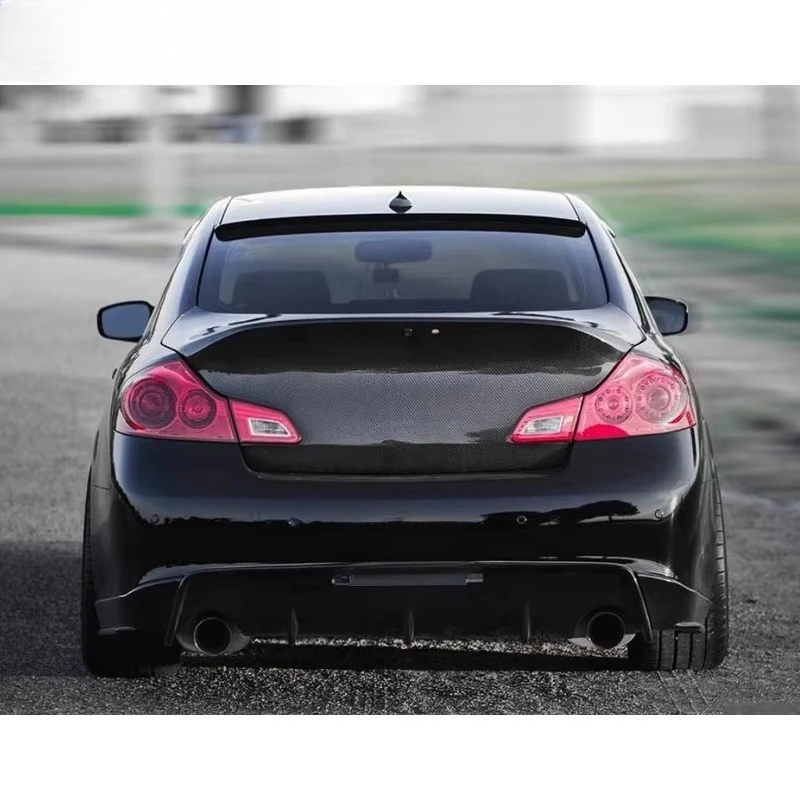G37 Carbon Fiber Trunk Cover G37 Four-Door Edition Carbon Fiber Trunk Lid Spoiler