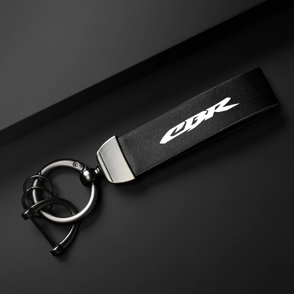 

Motorcycle Leather Keychain Holder Keyring For CBR650F CBR650R CBR600 CBR600RR CBR900RR CBR929RR CBR954RR CBR1000RR CBR1000XX