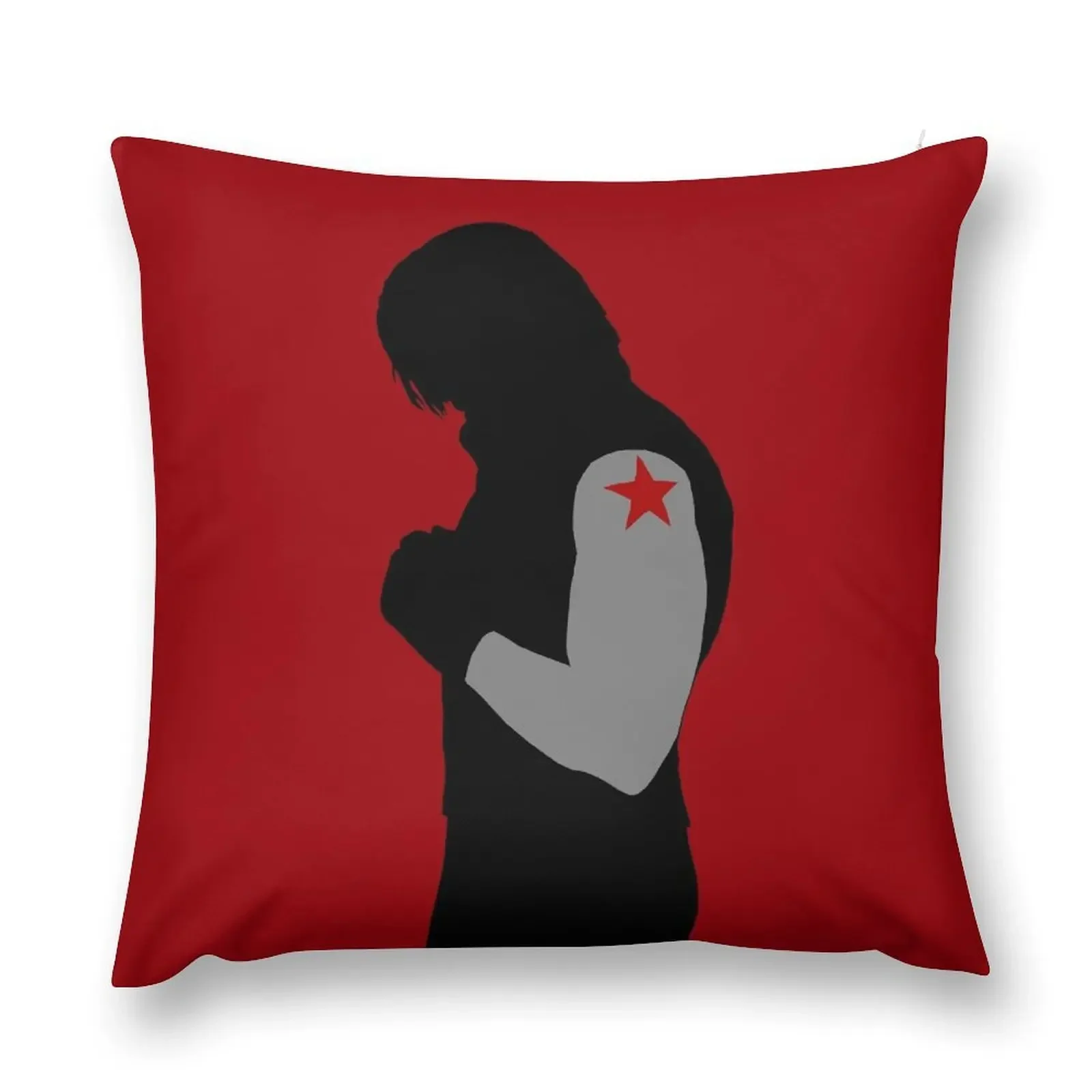 

Minimalist Winter Soldier Throw Pillow christmas cushions covers christmas pillow case pillow