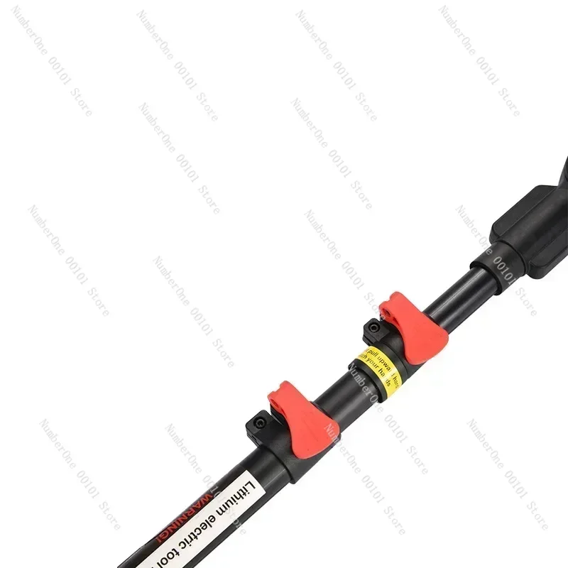 Podadora eléctrica de cadena, podadora de ramas altas, sierra de poda de árboles, longitud ajustable, herramienta de patio al aire libre, 1,5 m, 2,2 m, 2,5 m