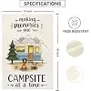 Making Memories One Campsite At A Time Camping Garden Flag 12 x 18 Inch Double Sided RV Campfire Firepit Yard Outdoor Decora jjp