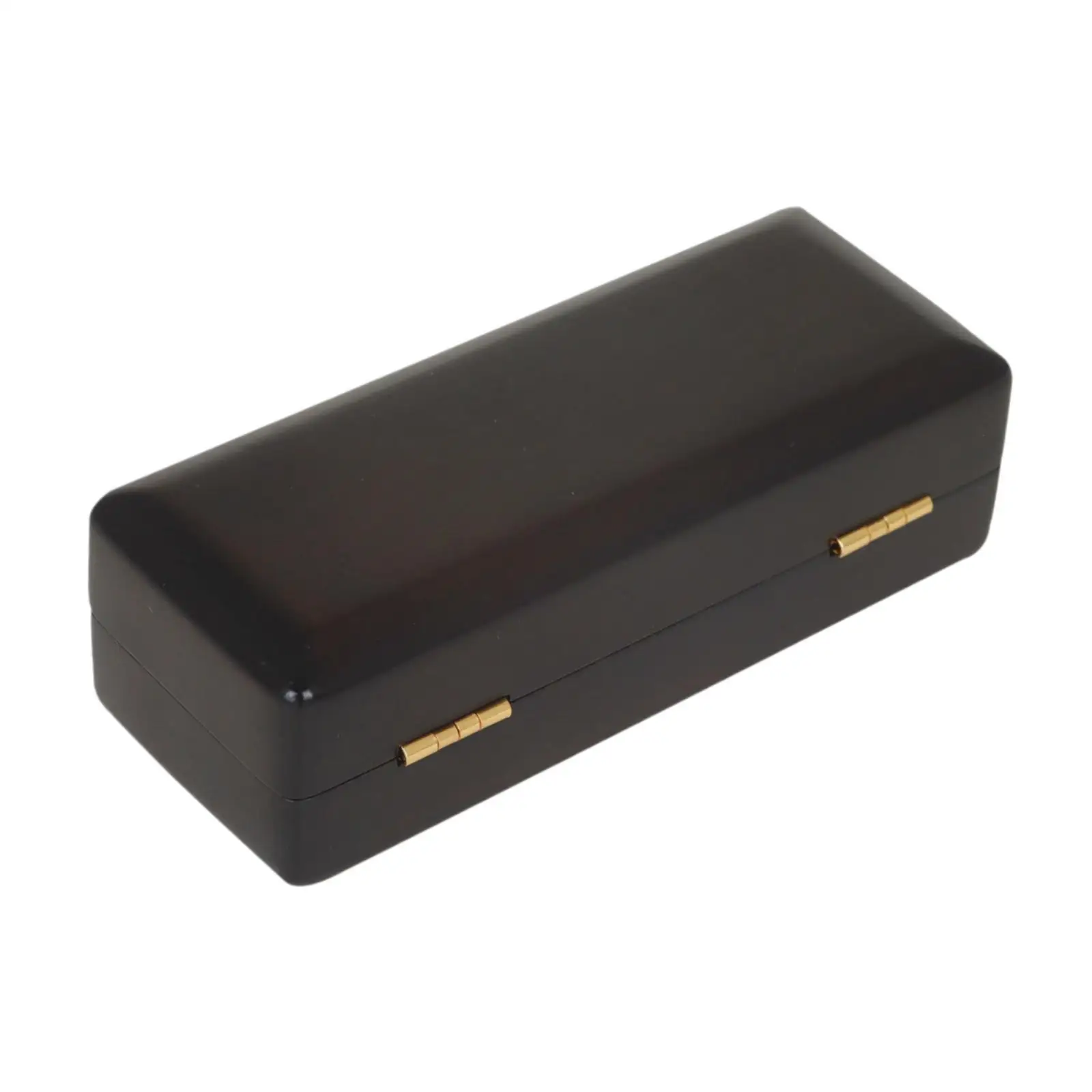 

Saxophone Mouthpiece Box Lightweight Soft Lining Sax Mouthpieces Case Wooden