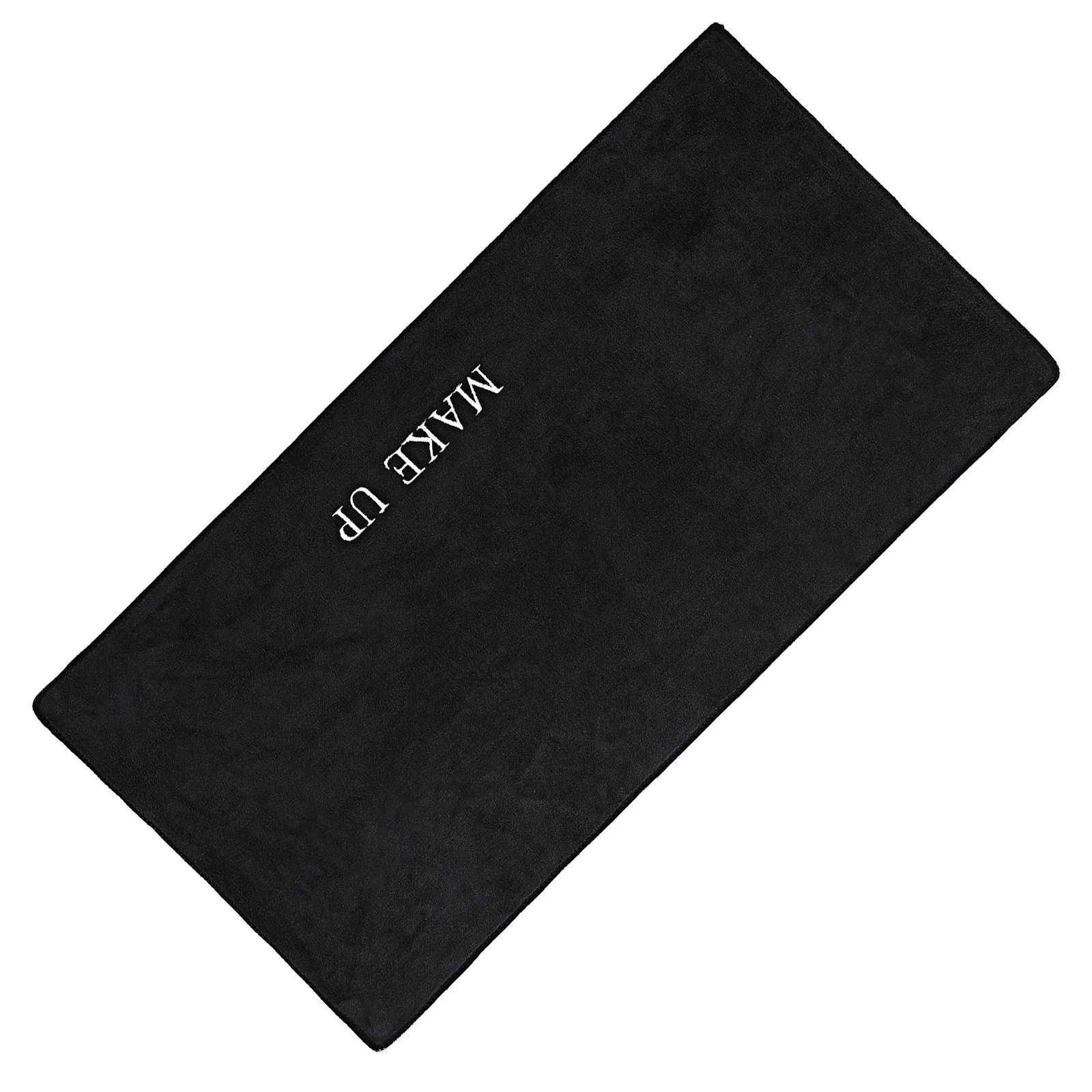 

Black Makeup Organizer Mat Vanity Table Protector Pad Large Desktop Mat Dressing Table Protector Makeup Desk Pad