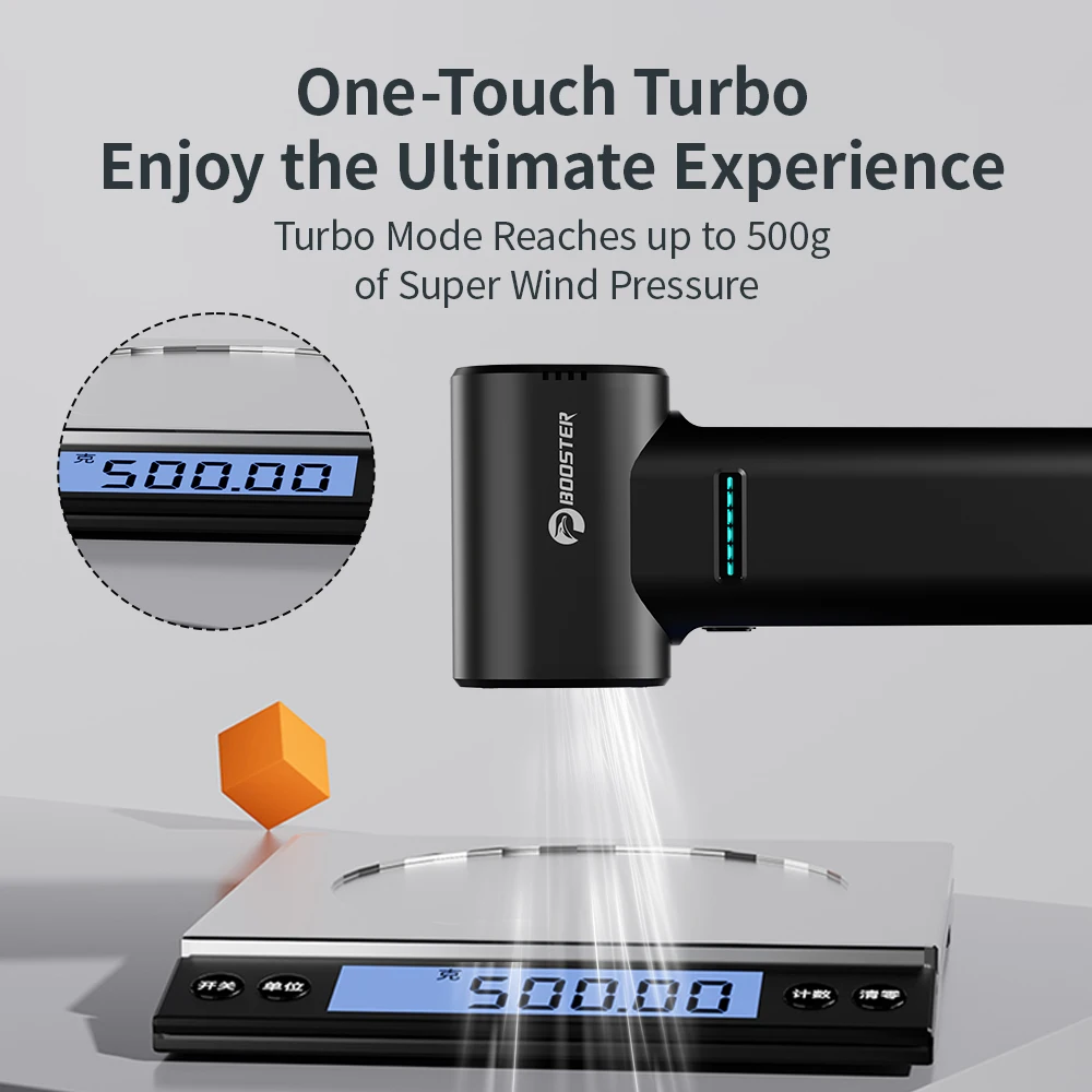 Persluchtstofdoek 80000 RPM 500 g Max. winddruk Draadloze oplaadbare elektrische luchtstofdoek, ingeblikte luchtstofdoek voor computers