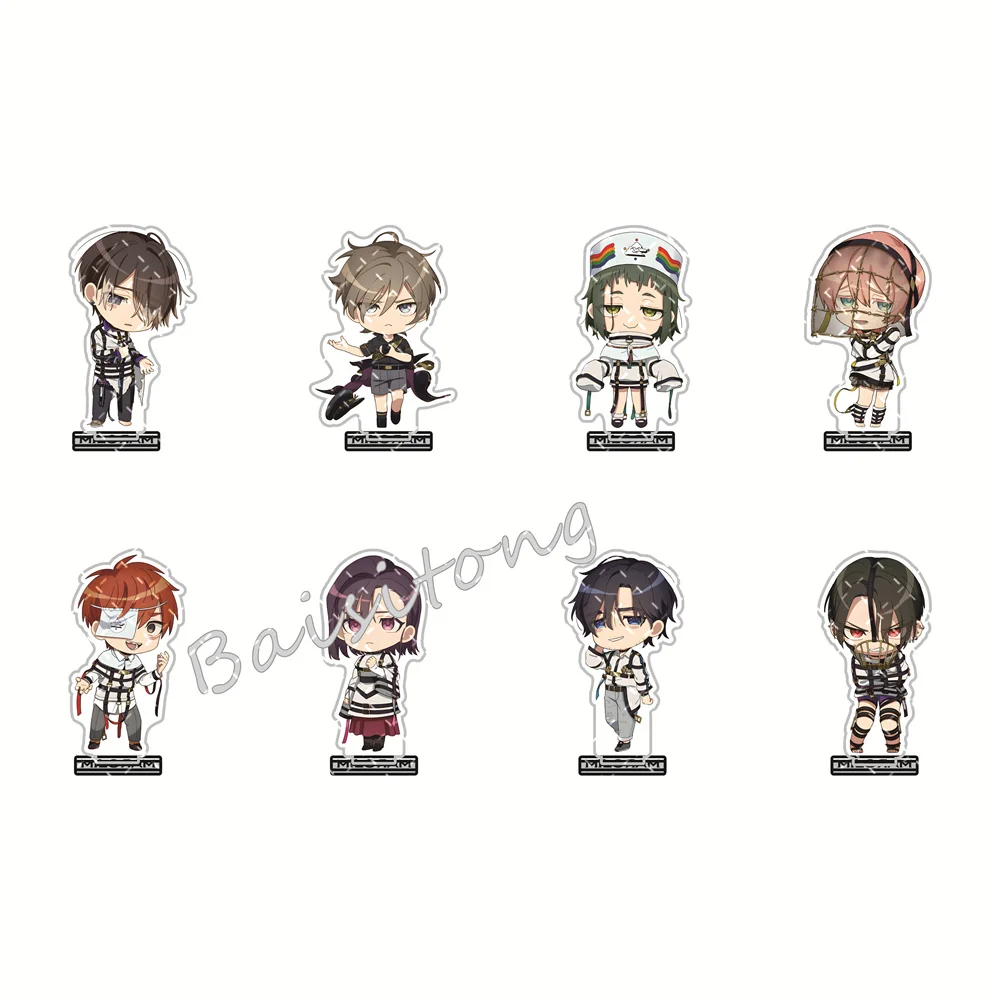 

Anime MILGЯAM 10cm Acrylic stand Mikoto/Fuuta/Haruka/Muu/ES/Shidou Kirisaki desktop decoration elegant cute ornament gift