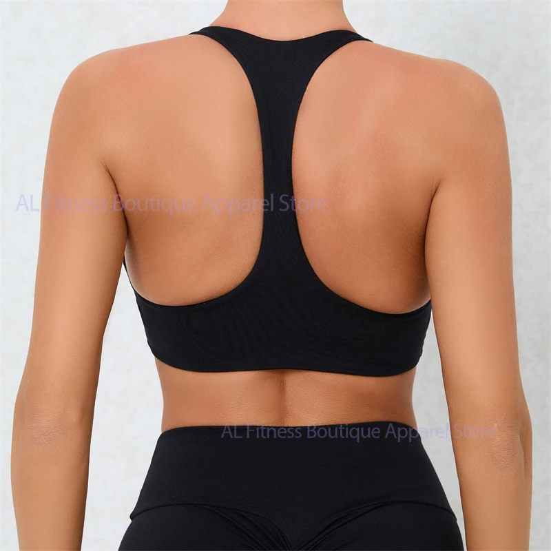 Sportswear Halter Women Bra Top Training Bodybuliding Women's Yoga Clothing Gym Workout Fitness Woman Yoga Underwear Sports Bra