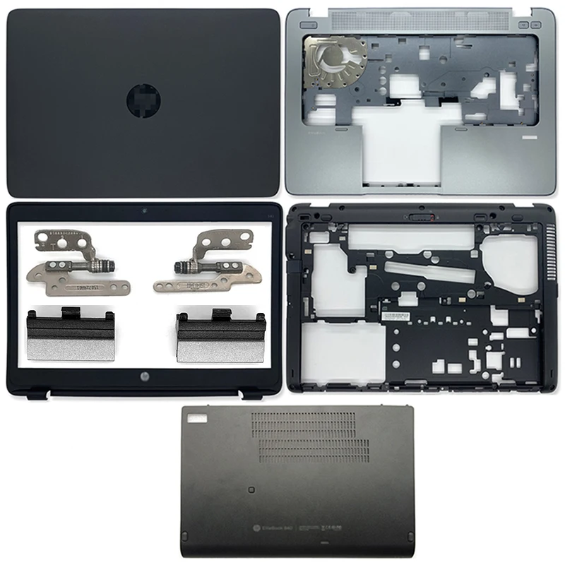 

New For HP EliteBook 840 740 745 G1 G2 730949-001 779682-001 LCD Back Cover Front Bezel Hinges Palmrest Bottom Case Door Cover