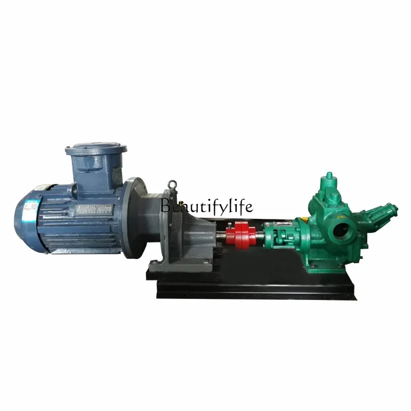 

LJY*QB type spherical rotor pump, low noise volume type, high viscosity non-clogging heavy oil pump