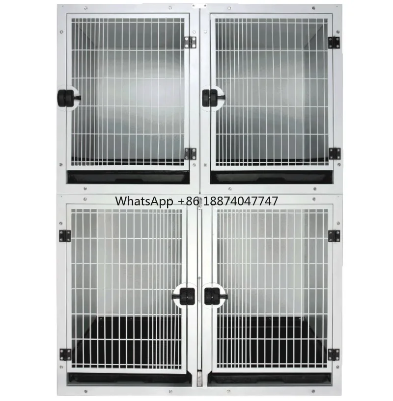 Steel High Quality modular cage banks KA-505 Dog Powder coating Stainless