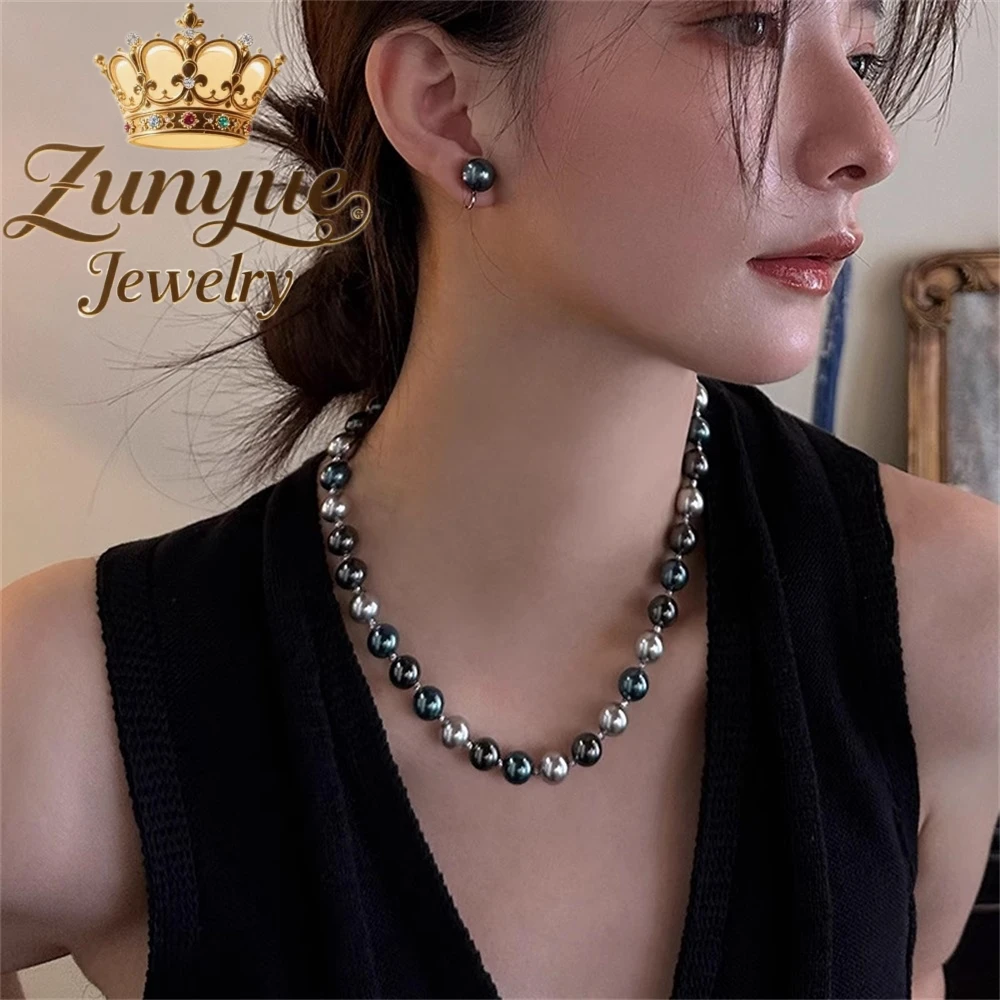 Pearl Necklace Accessories, Light Luxury And Niche Beaded Collarbone Chain, High-End Outfit Neckchain Fashion Jewelry Exquisite