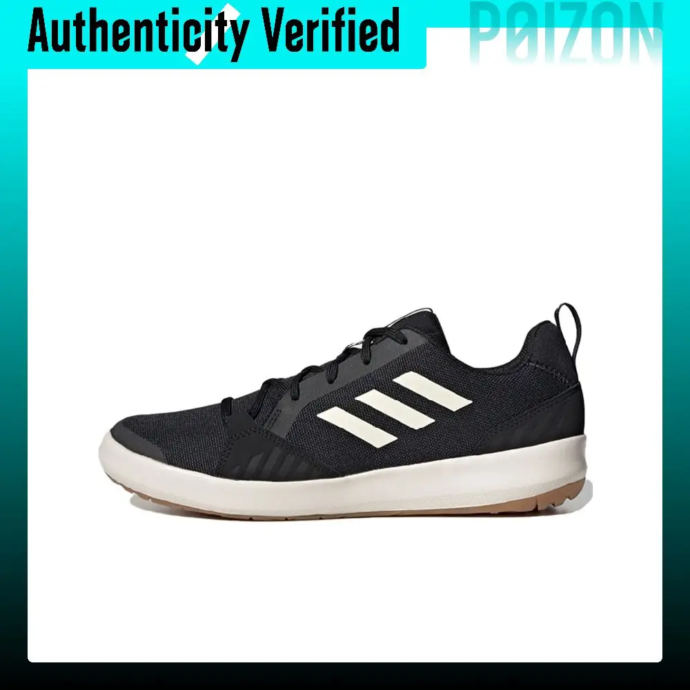 Adidas Terrex Boat Abrasion Resistant Breathable Low top Outdoor Shoes Unisex Black White G26530