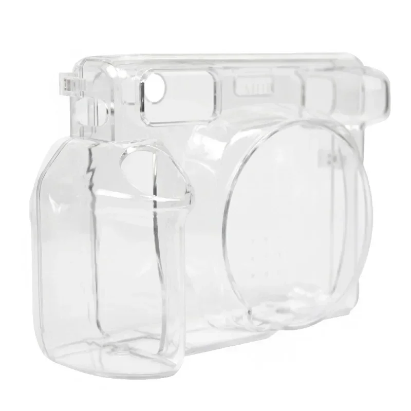 For Crystal Instant Camera Case Clear Shockproof Full Coverage Shell Transparent Photography for Fujifilm Instax Wide 300