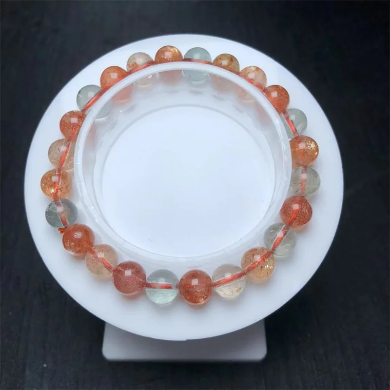 Natural Gold Strawberry Quartz Bracelet Fashion Healing Personalized For Men Women Gemstone Jewelry Lovers Gift 1pcs 7.5MM