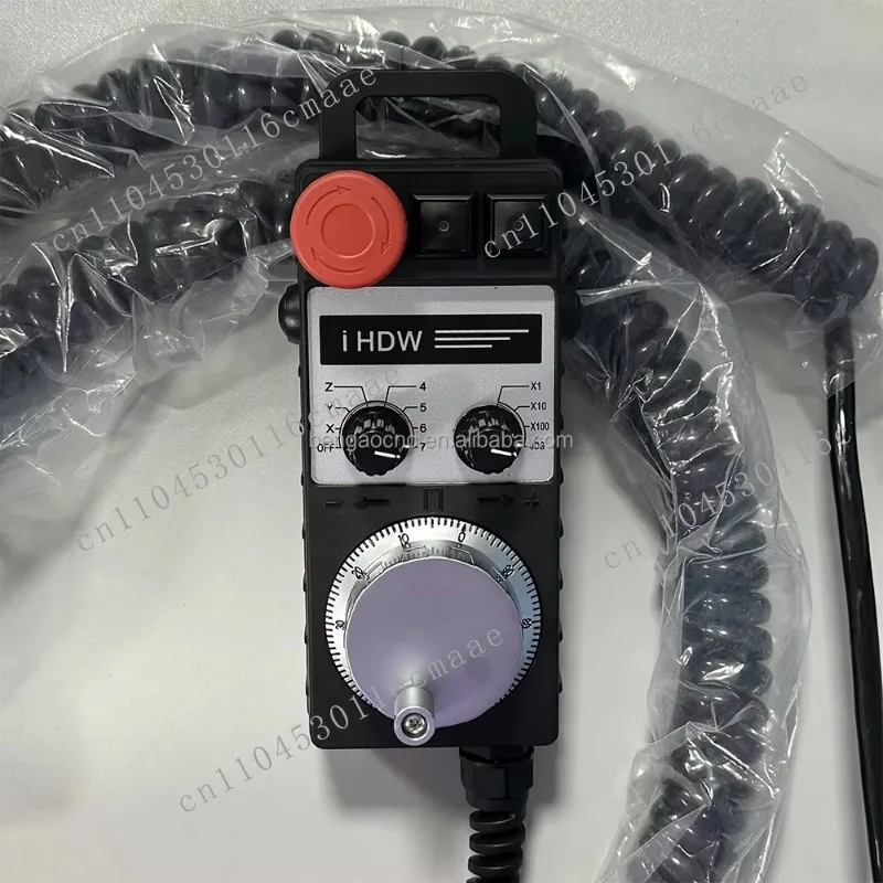 Industrial machinery Machine tool accessories Handwheel with enable, emergency stop button, applied numerical control center