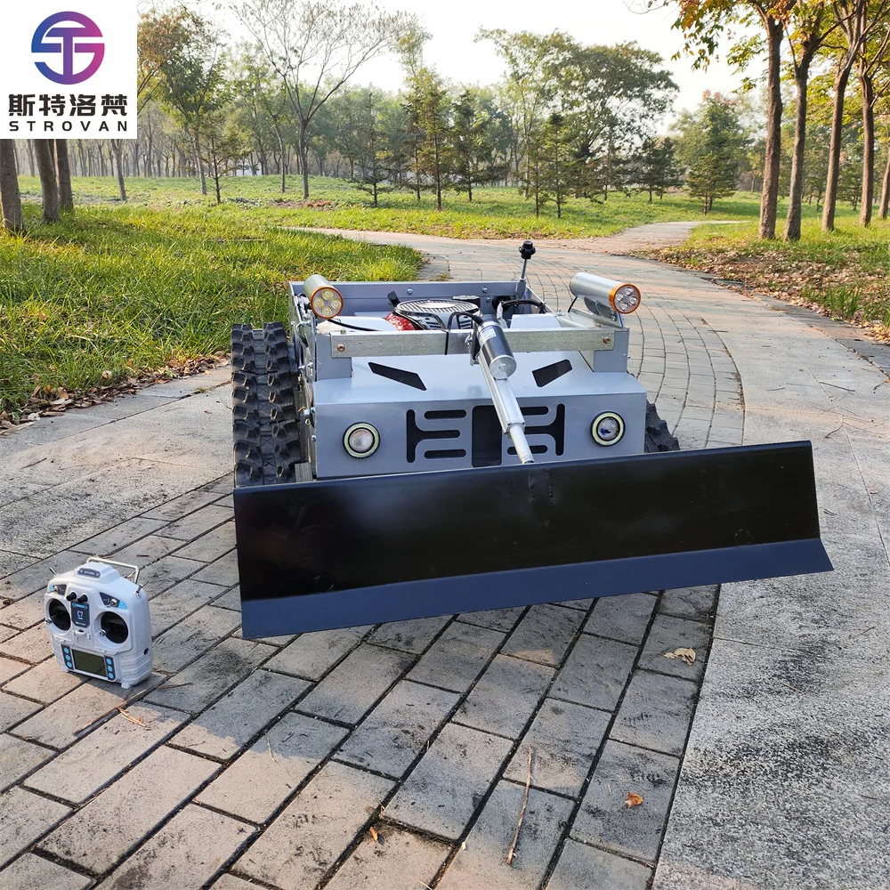 STLF WJW Cutting Width Using Brush Motor Part Cost Radio Control Small Grass Cutting Machine Remote Lawn Mower