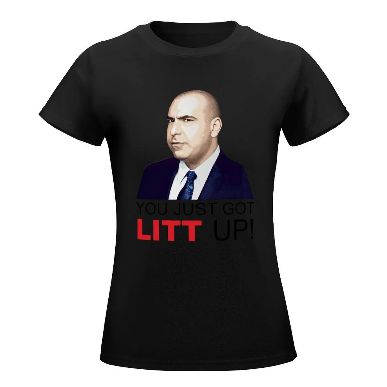 Louis Litt you just got litt up T-Shirt sublime animal prinfor summer clothes for Women