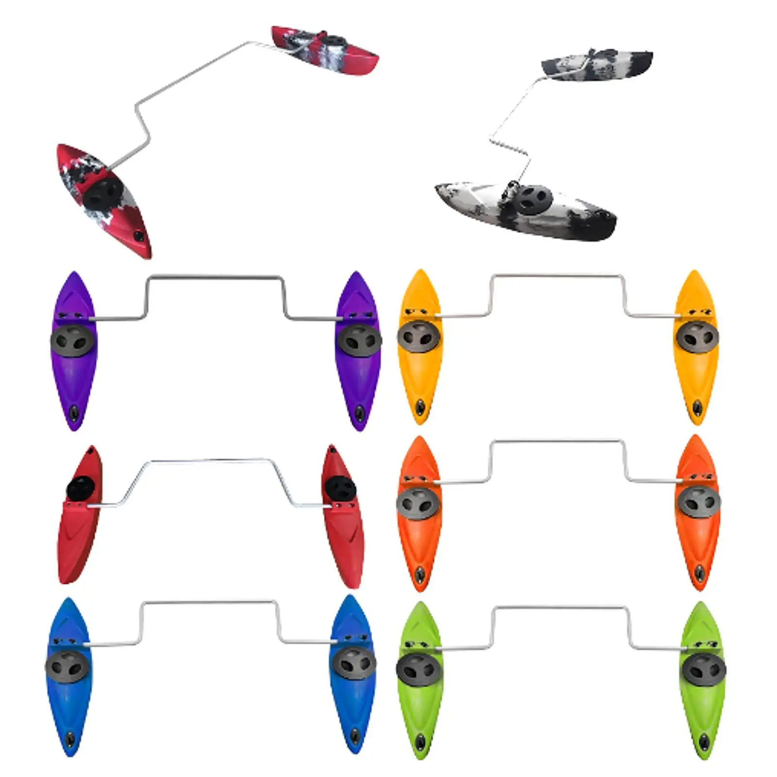 Kayak Stabilizer Canoe Accessories Versatile with Arms Rod Balancing Float Stabilizer System Set for Canoe Kayaks Outdoor