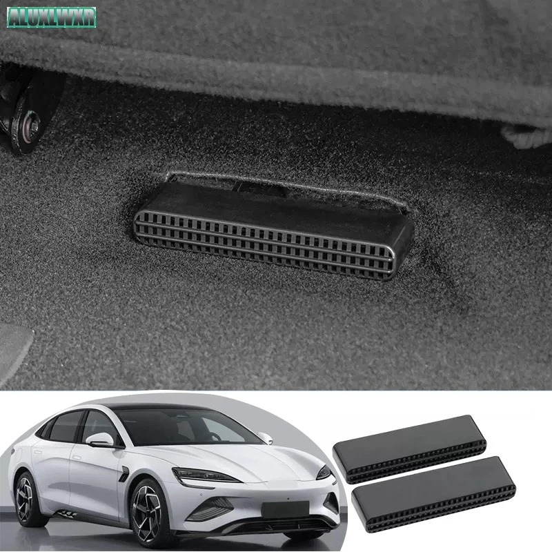 

Car Accessories Seat AC Heat Floor Air Conditioner Duct Vent Outlet Grille Cover For BYD SEAL 2021 2022 2023 2024 Car-styling