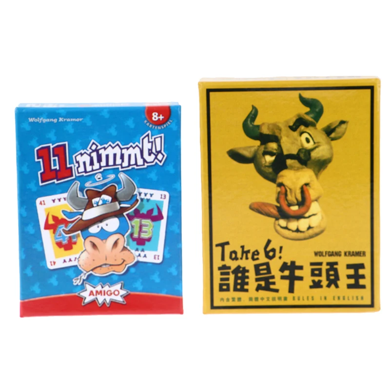 Take 6 Nimmt Board Game 2-10 Players Funny Gift For Party Family Card Games